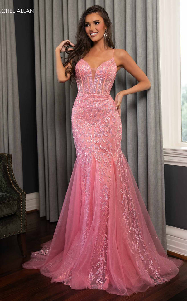 Rachel Allan 70750 Deep Blush