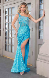 Rachel Allan 70755 Turquoise Multi