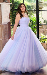 Rachel Allan 70761 Powder Blue/Lilac