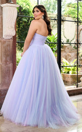 Rachel Allan 70761 Powder Blue/Lilac