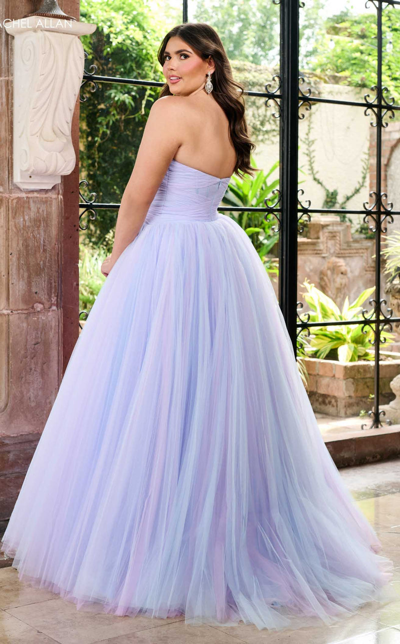 Rachel Allan 70761 Powder Blue/Lilac