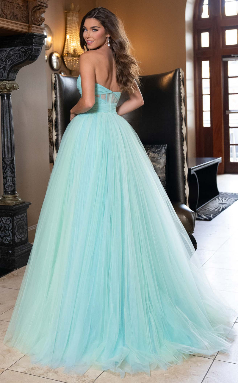 Rachel Allan 70761 Mint/Aqua