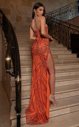 Rachel Allan 70783 Tangerine-Multi