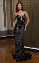 Rachel Allan 70850 Black/Gunmetal