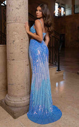 Rachel Allan 70860 Periwinkle Ombre