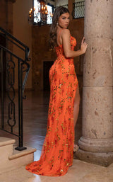 Rachel Allan 70866 Tangerine/Gold
