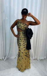 Rachel Allan 70992 Gold/Black