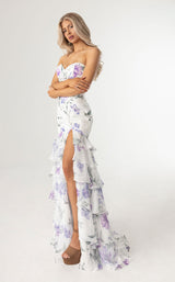 Rachel Allan 70995 White Multi