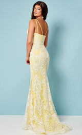 Rachel Allan 70277 Yellow/White