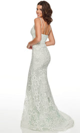 Rachel Allan 70277 Mint/White