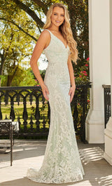Rachel Allan 70277 Mint/White
