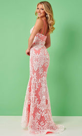 Rachel Allan 70277 Neon-Pink/White