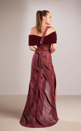 Reverie Couture FW183 Burgundy