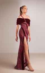 Reverie Couture FW183 Burgundy