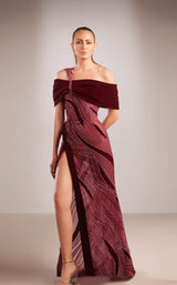 Reverie Couture FW183 Burgundy