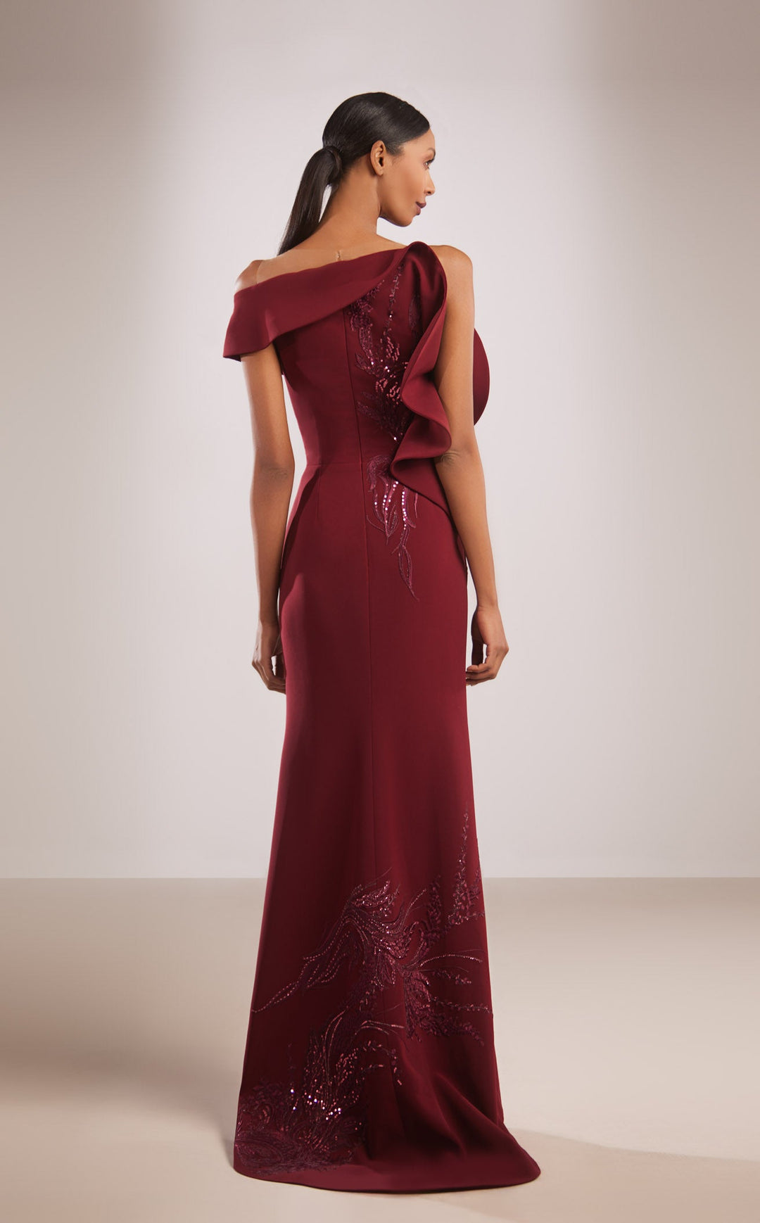 Reverie Couture FW184 Burgundy