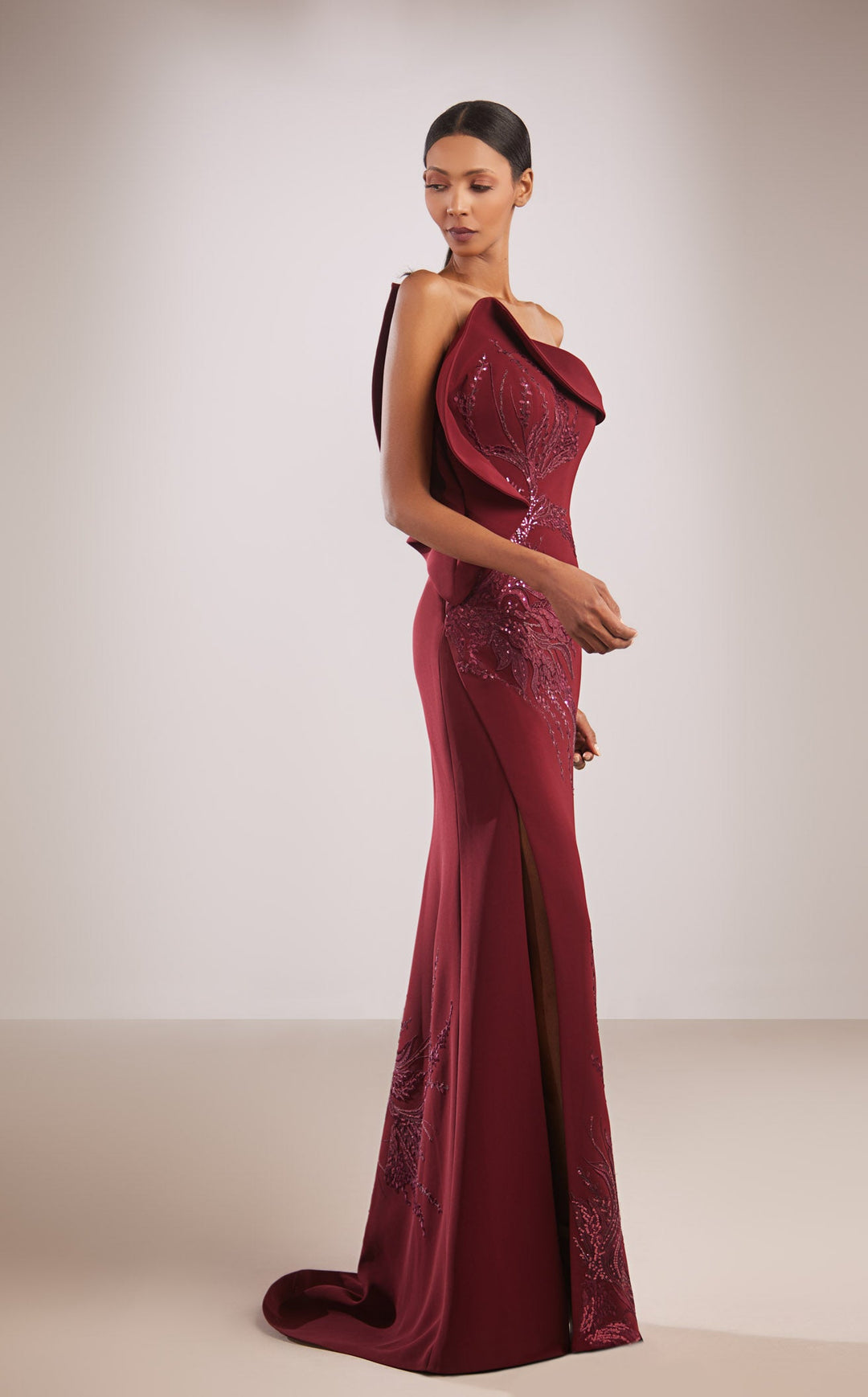 Reverie Couture FW184 Burgundy