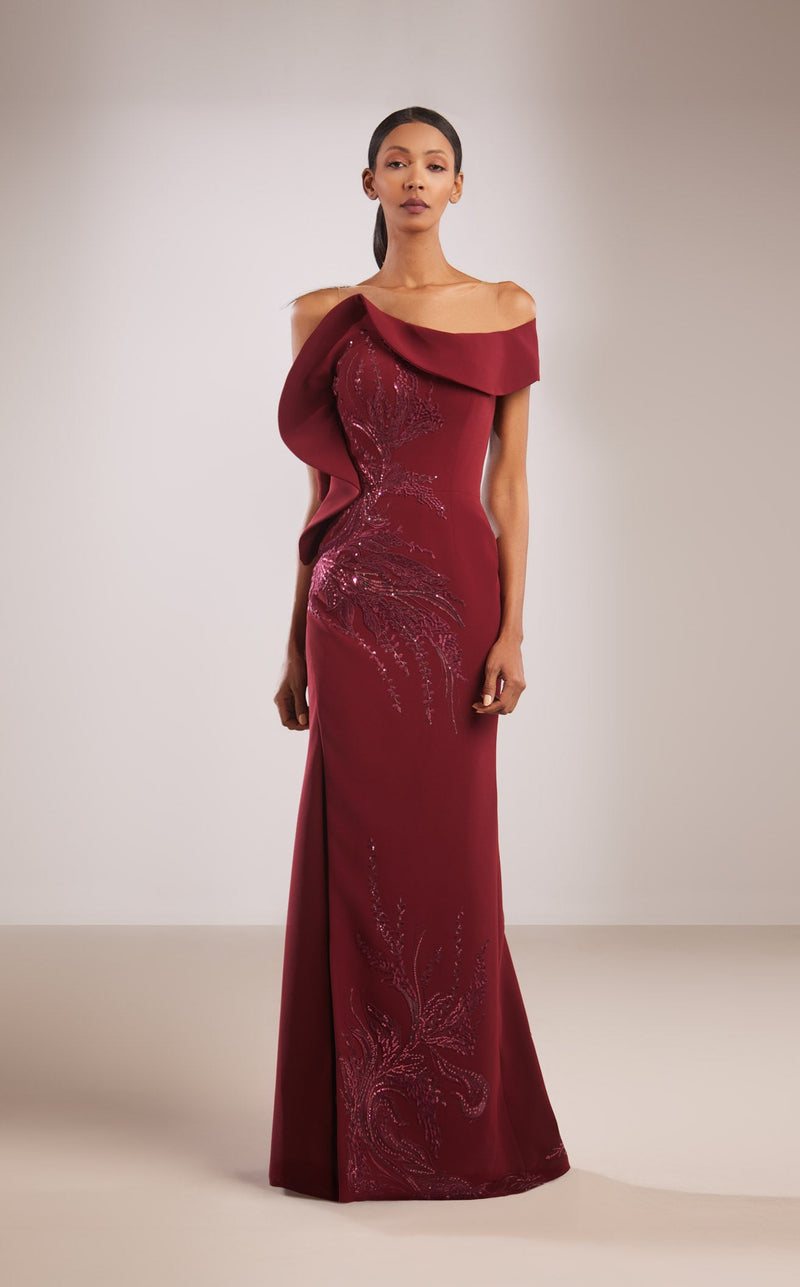 Reverie Couture FW184 Burgundy