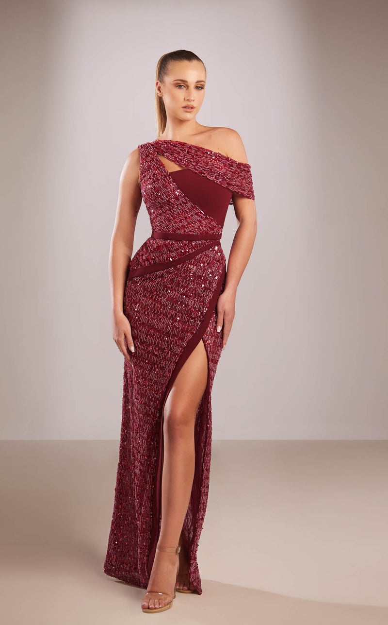 Reverie Couture FW185 Burgundy