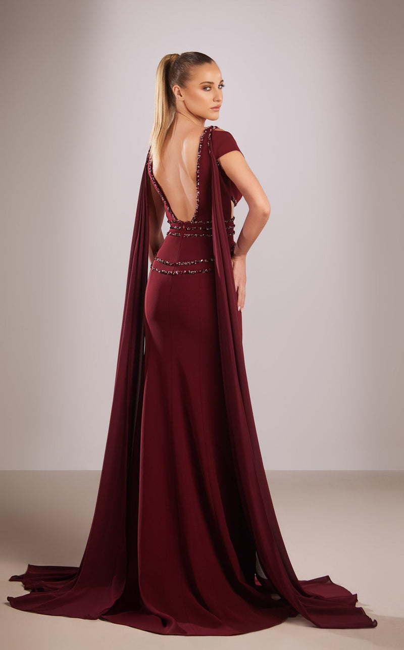 Reverie Couture FW186 Burgundy
