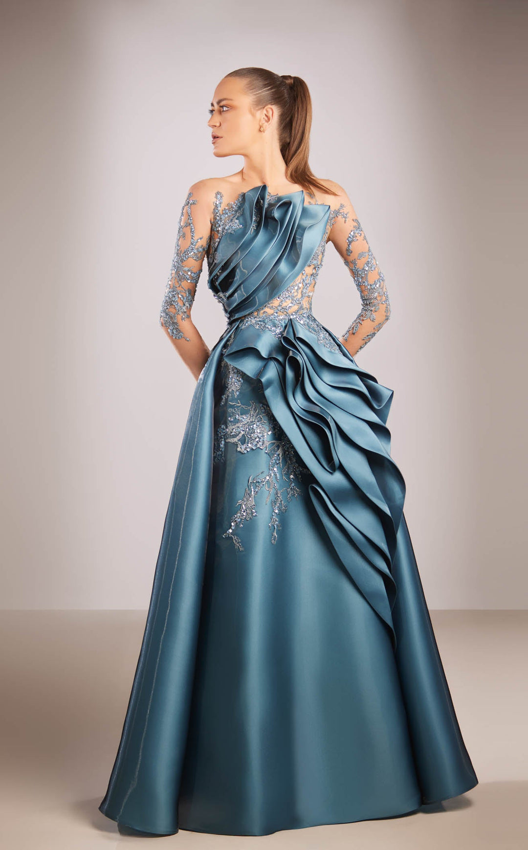 Reverie Couture FW201 Steel Blue