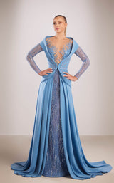 Reverie Couture FW202 Blue