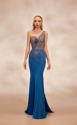 Reverie Couture FW21 Petrol