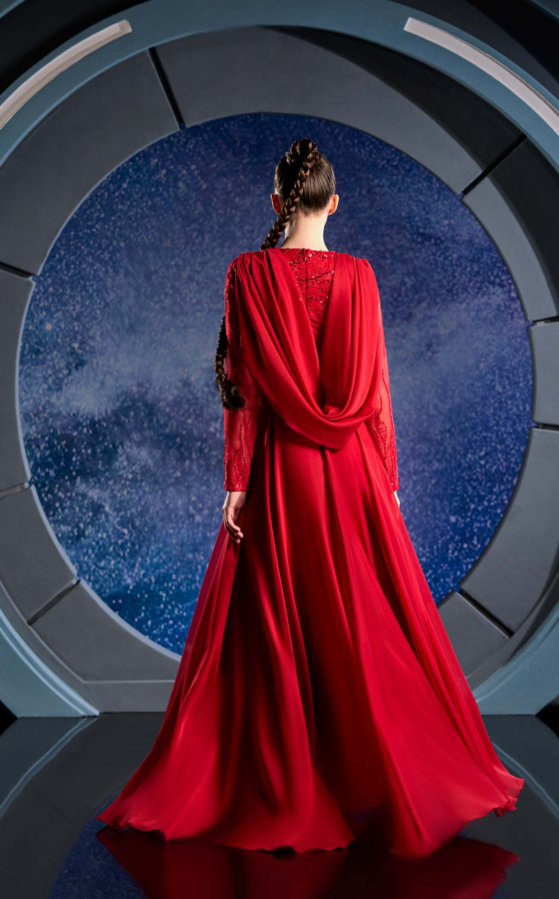 Reverie Couture FW24115 Red