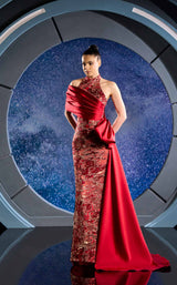 Reverie Couture FW24118 Red/Gold