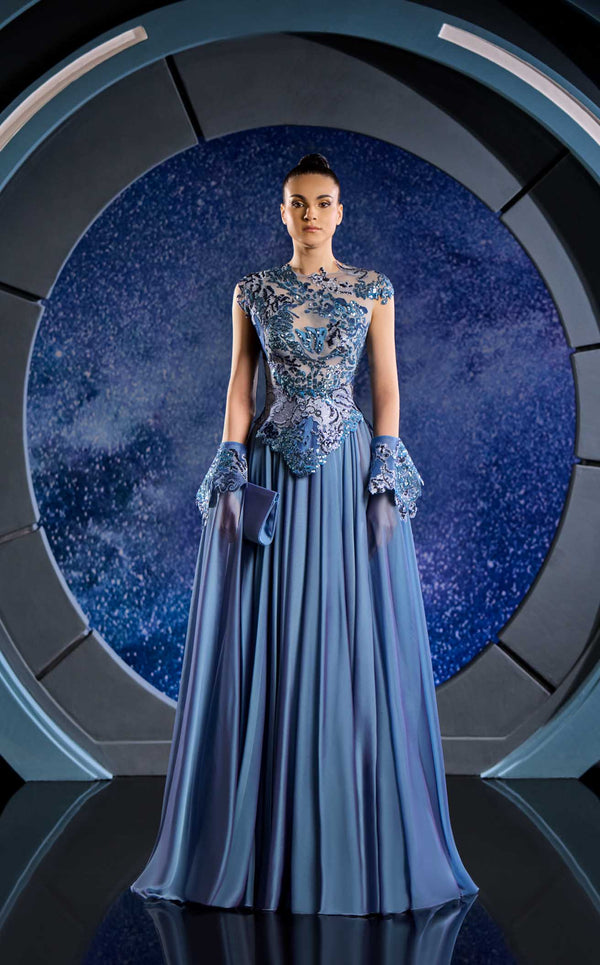 Reverie Couture FW24137 Blue