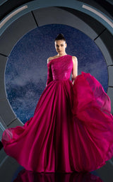 Reverie Couture FW24145 Fuchsia