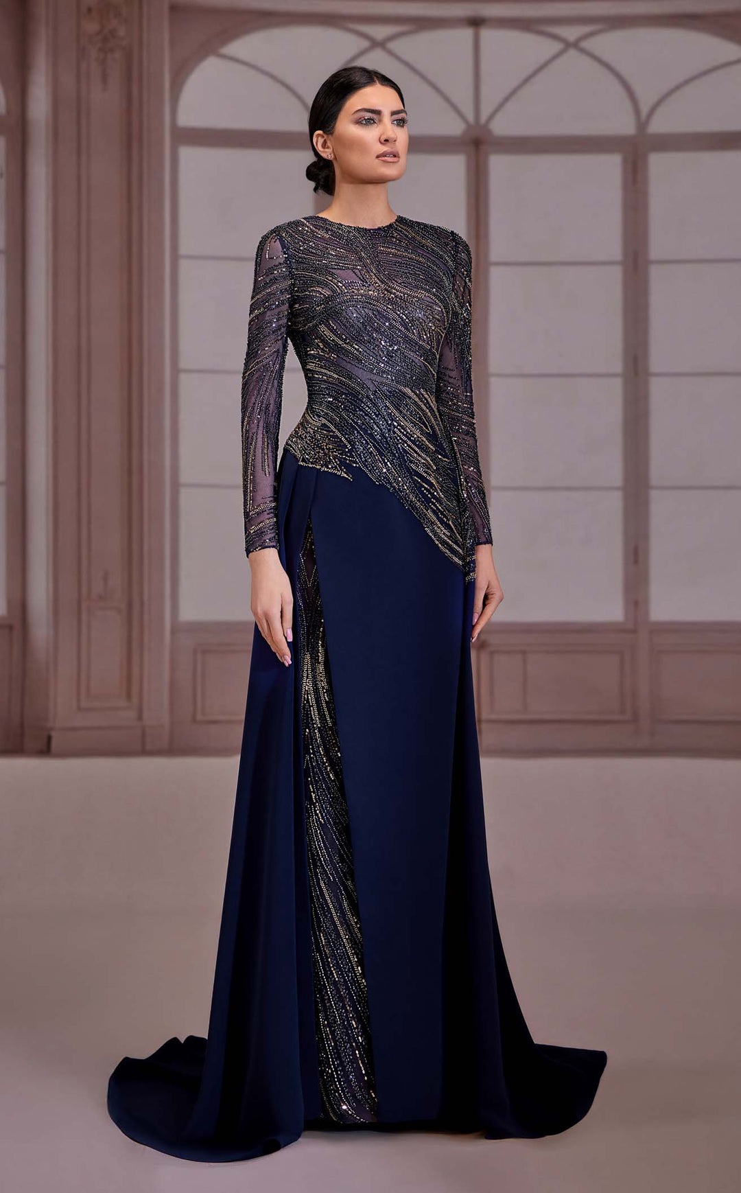 Reverie Couture FW265 Navy