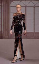 Reverie Couture FW276 Black/Brown