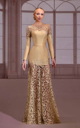 Reverie Couture FW296 Gold