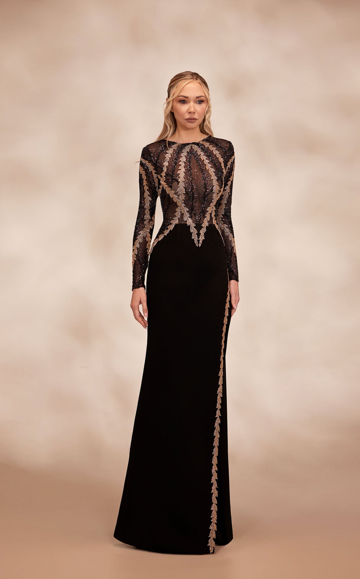 Long Sleeve Designer Dresses | Women's High End Gowns Online NewYorkDress Long Sleeve Designer Dresses | Women's High End Gowns Online NewYorkDress