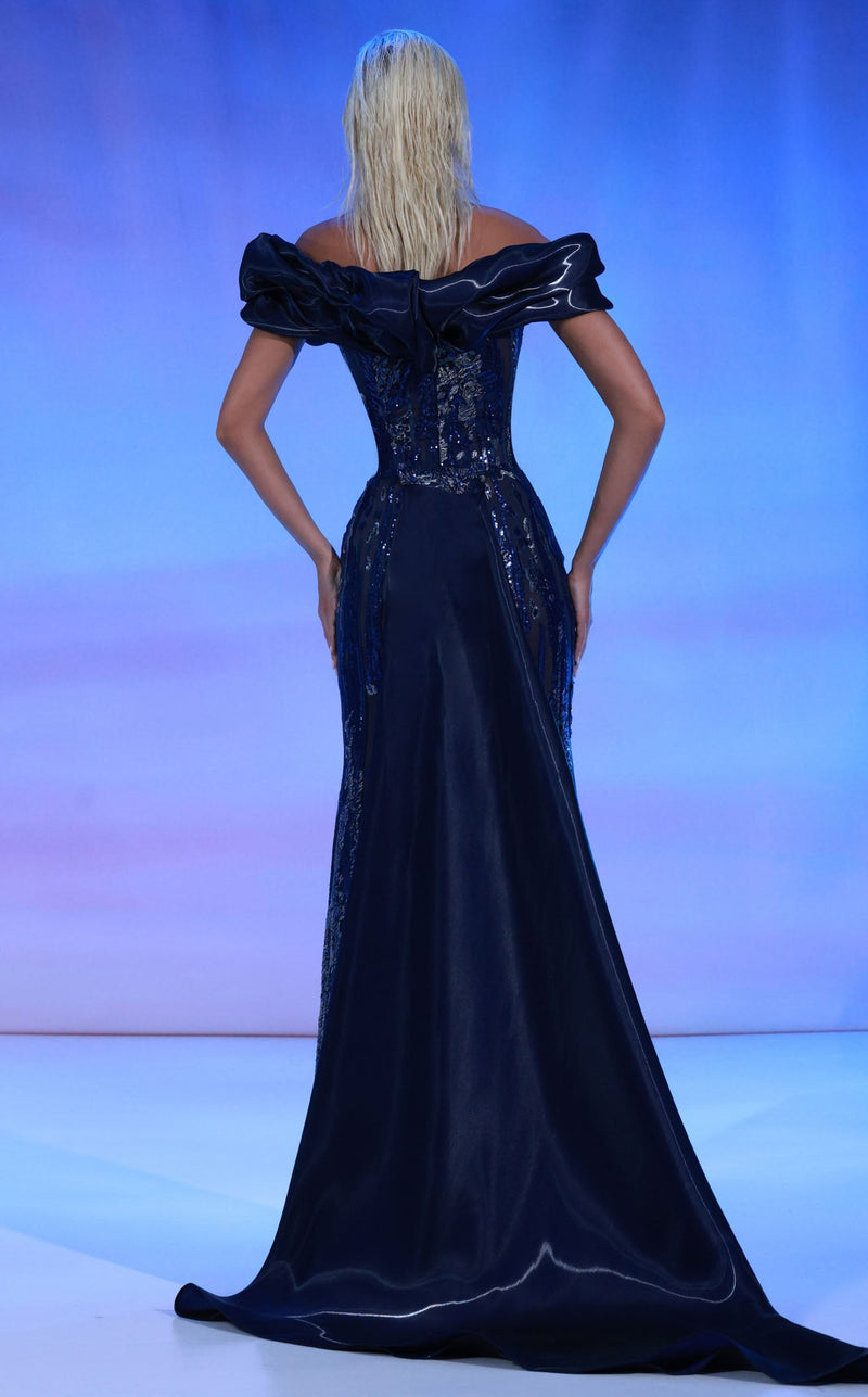 Reverie Couture SS151 Deep Blue