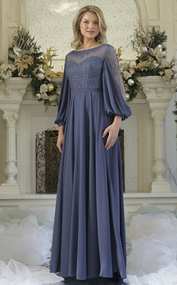 Rina Di Montella RD3374 Slate Blue