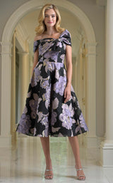 Rina Di Montella RD210 Lavender/Black