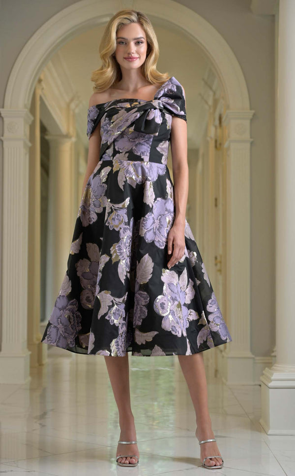 Rina Di Montella RD210 Lavender/Black