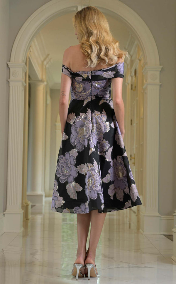 Rina Di Montella RD210 Lavender/Black