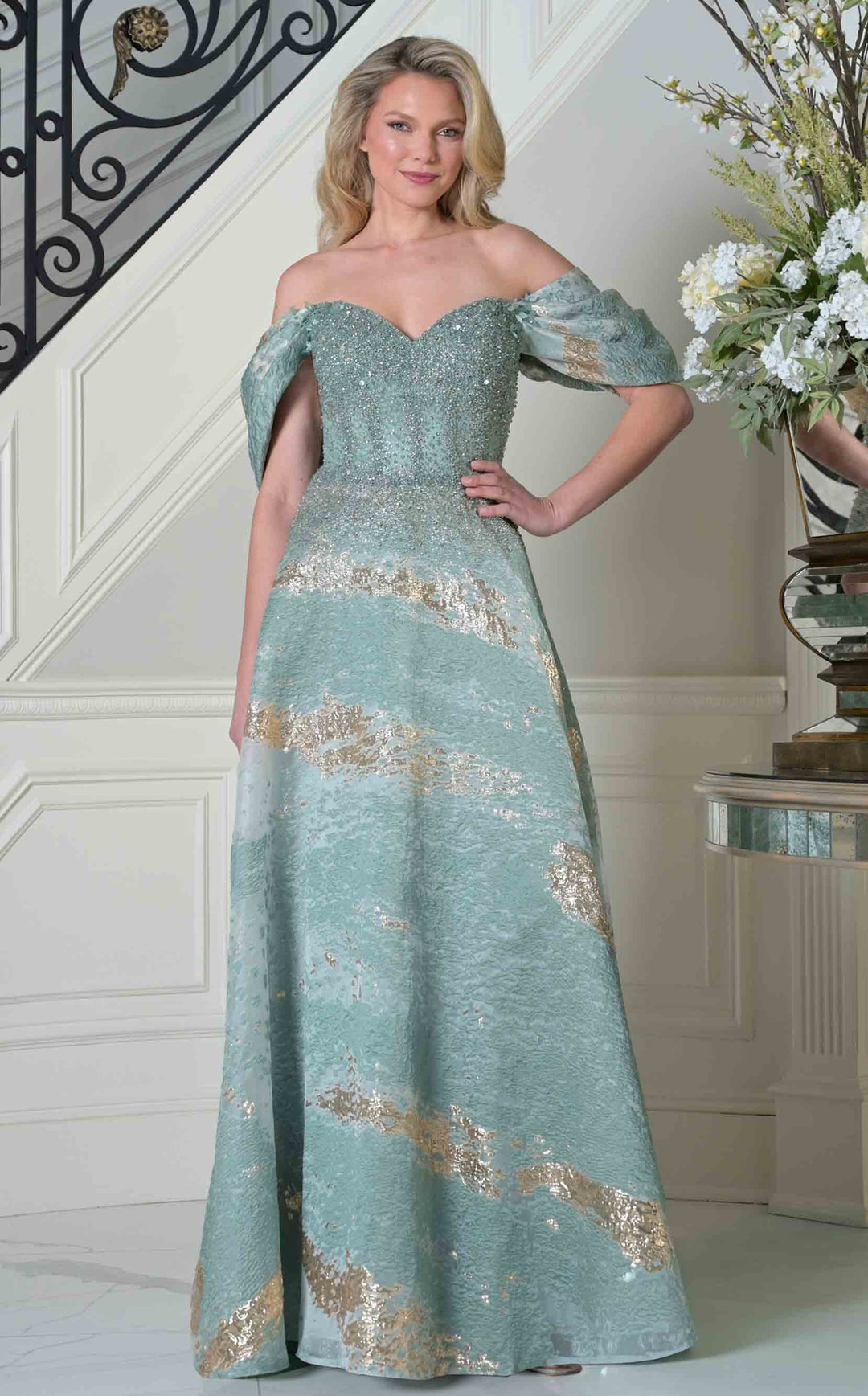 Rina Di Montella RD3405 Seafoam