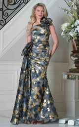 Rina Di Montella RD3517 Olive/Gold