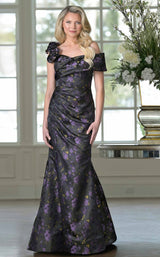 Rina Di Montella RD3523 Black/Purple