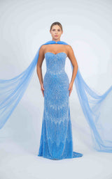 Sara Safa FW25006 Light-Blue