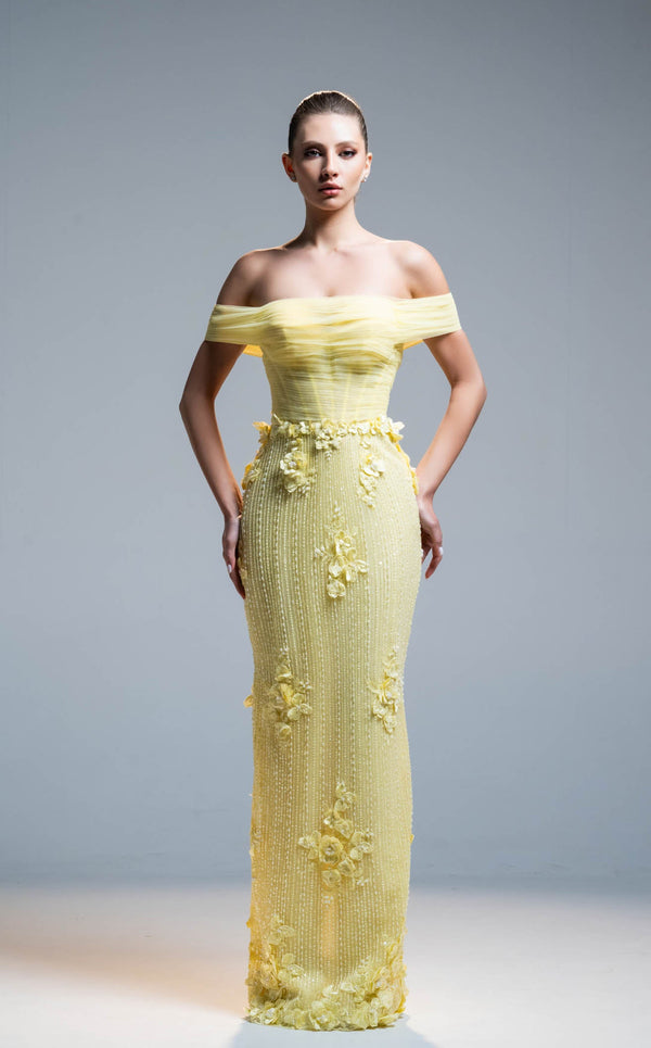 Sara Safa SS25001 Butter Yellow