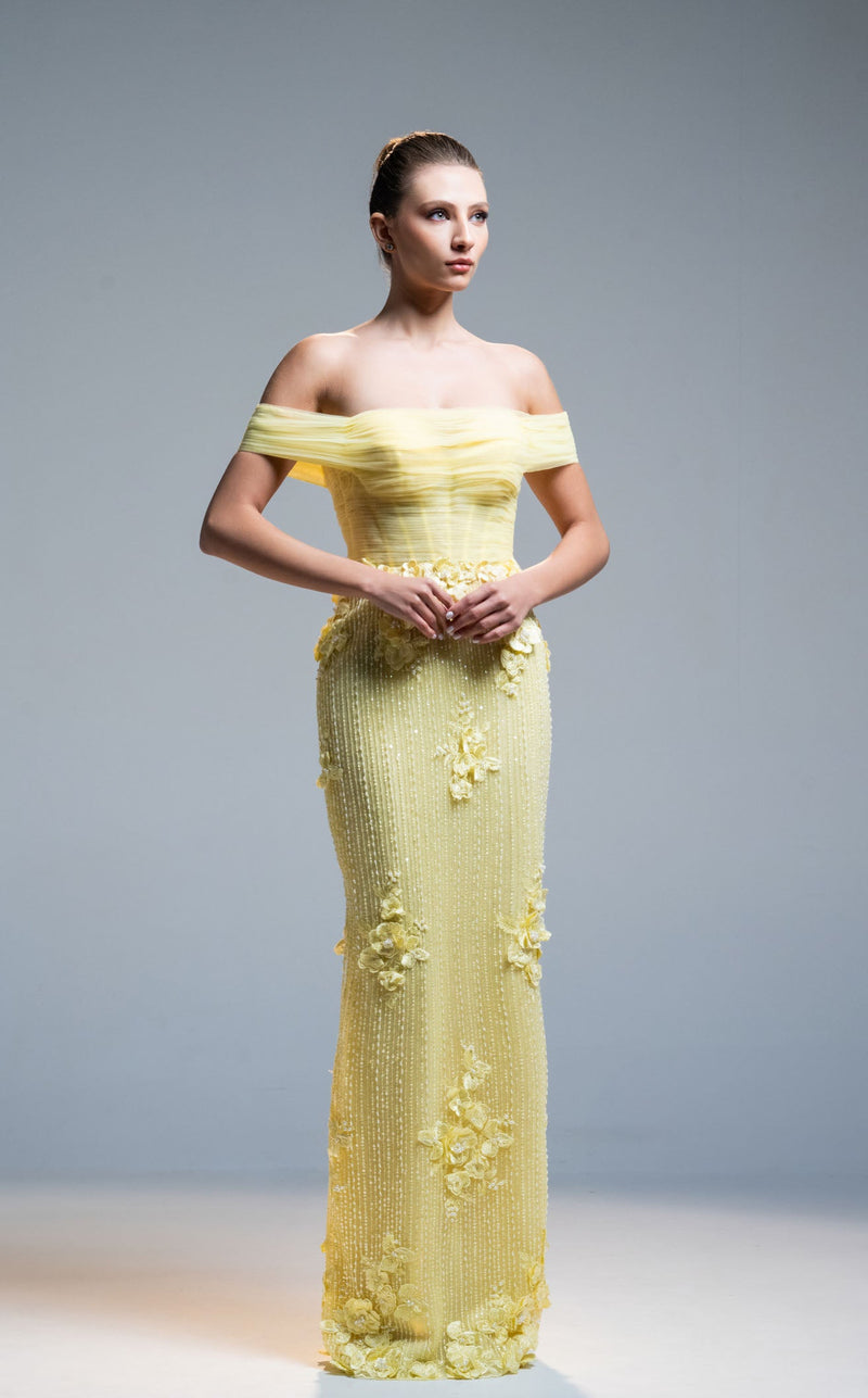 Sara Safa SS25001 Butter Yellow