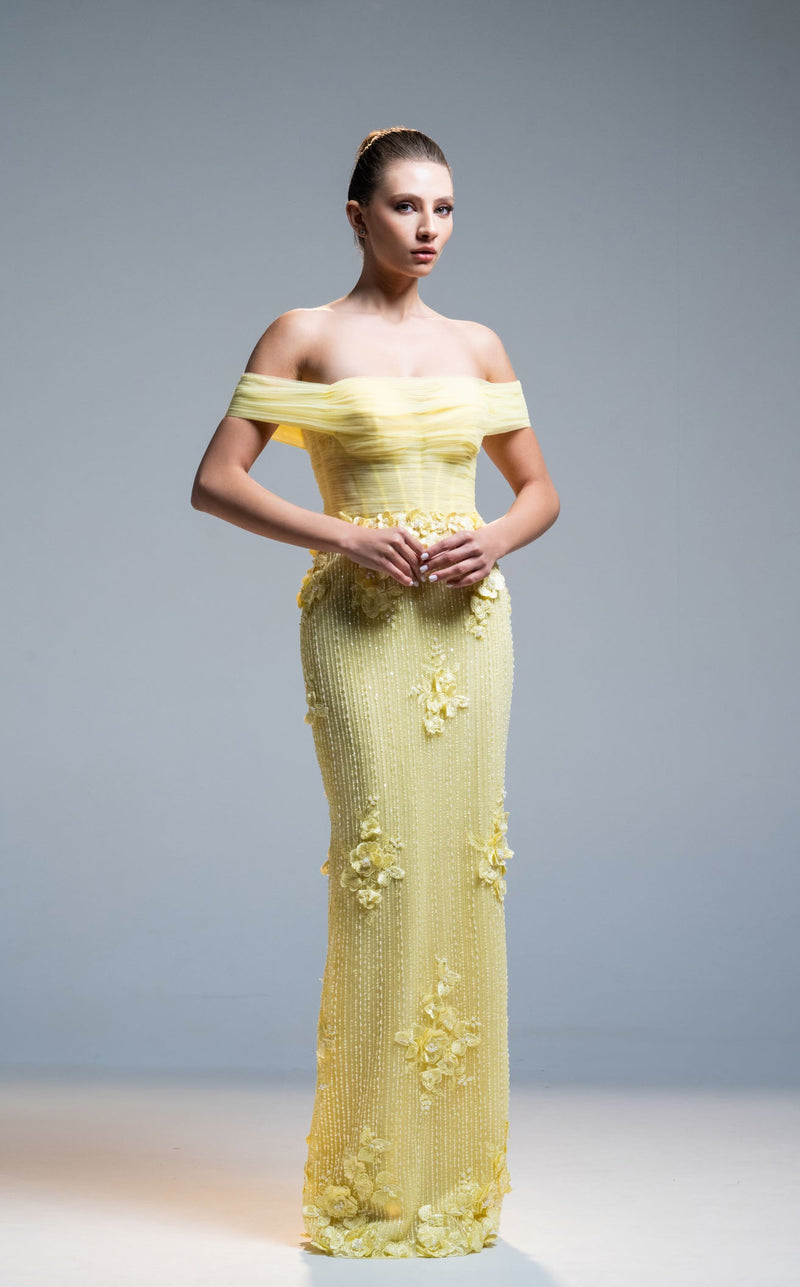 Sara Safa SS25001 Butter Yellow