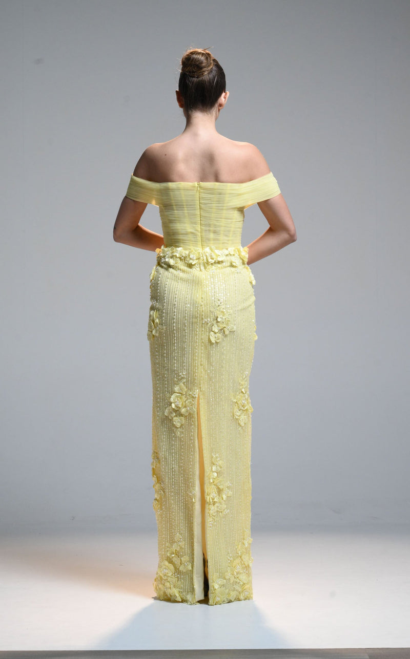 Sara Safa SS25001 Butter Yellow