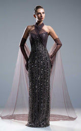 Sara Safa SS25003 Anthracite Brown