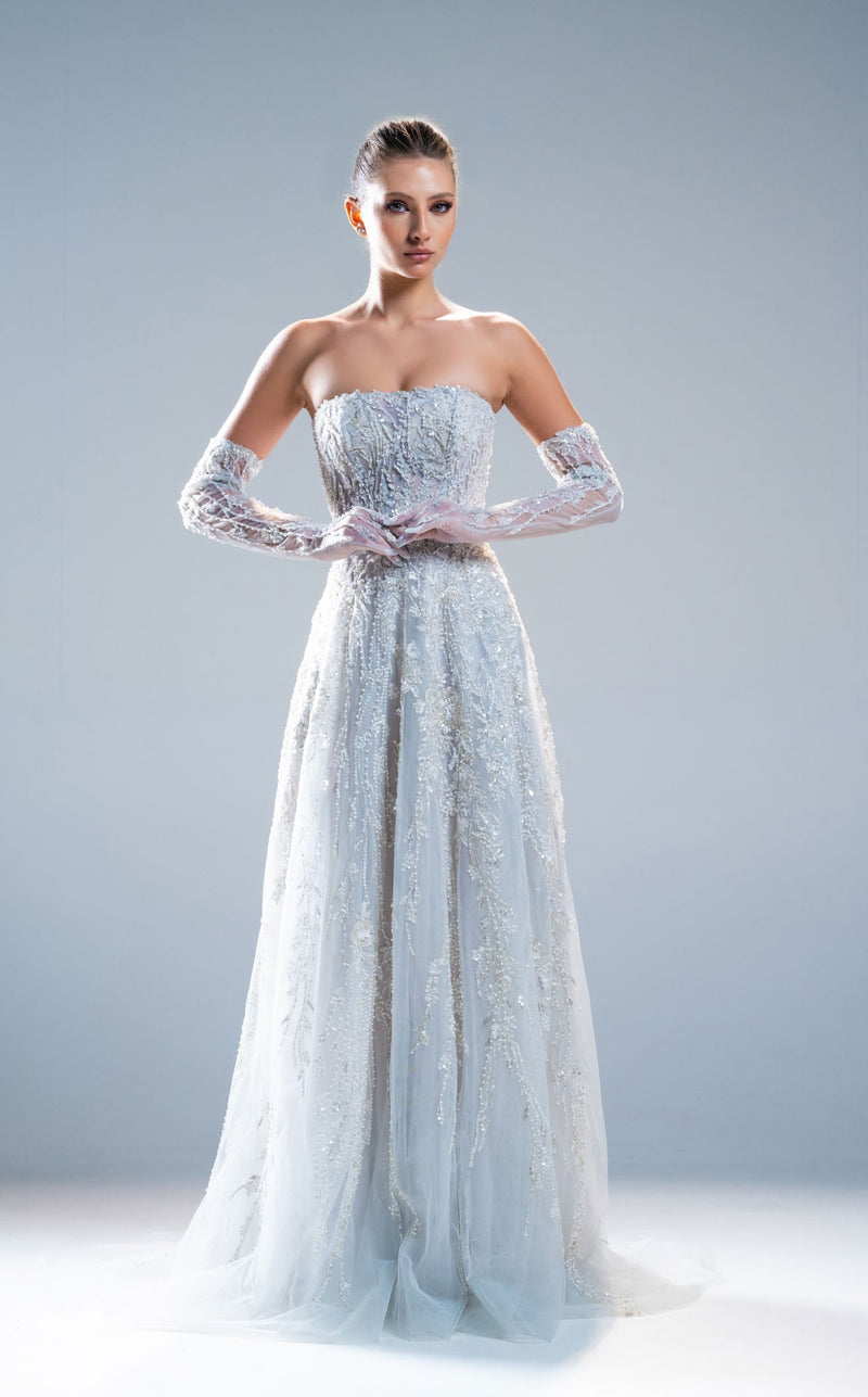 Sara Safa SS25006 Icy Silver